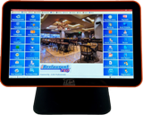 15.6" All-in-one touch screen POS Terminal/Software/OS